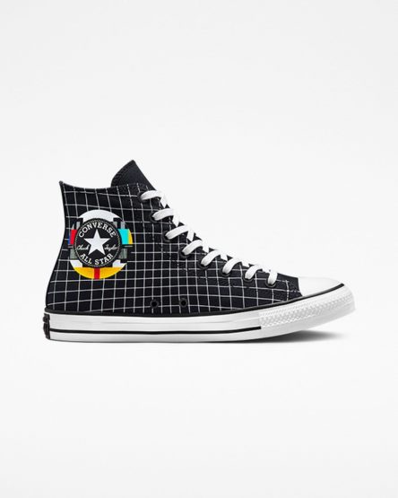 Tenisky Vysoke Converse Chuck Taylor All Star Color Grid Panske Biele Viacfarebný Hnede | SK GQMXH3